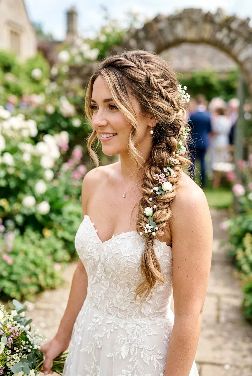 20 Stunning Bridal Hairstyle for Boho Braid Updo Looks – Lovelyish