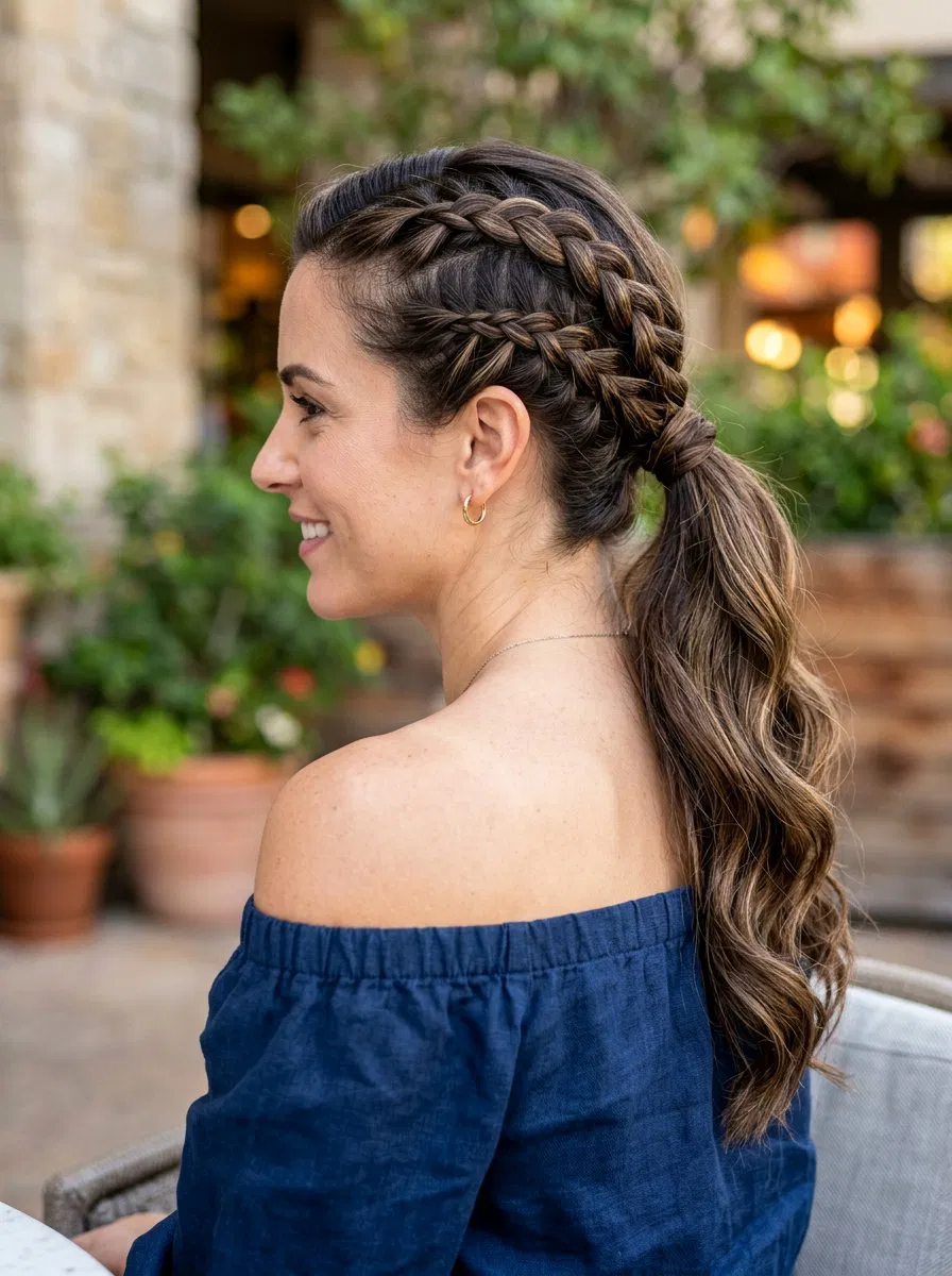 20 Stunning Track Braid Ponytail Ideas for a Sleek Look – Lovelyish