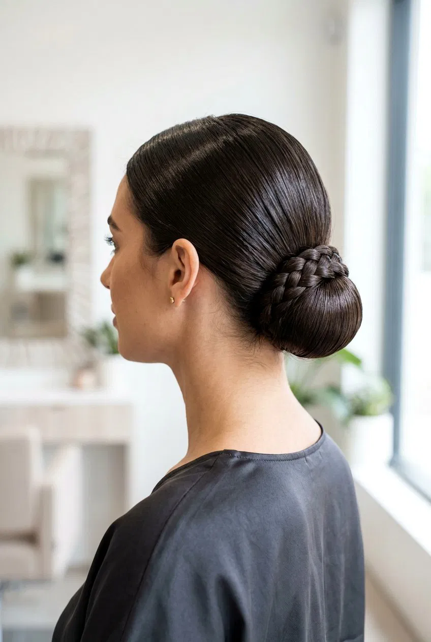 20 Stunning Bridal Hairstyle With Low Sleek Bun Looks – Lovelyish