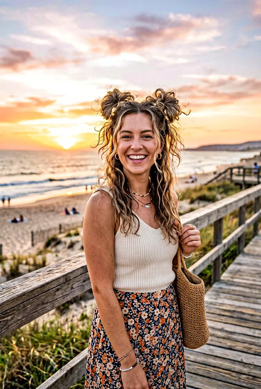 20 Gorgeous Sunset Photo Shoot Hairstyles for Perfect Pics – Lovelyish
