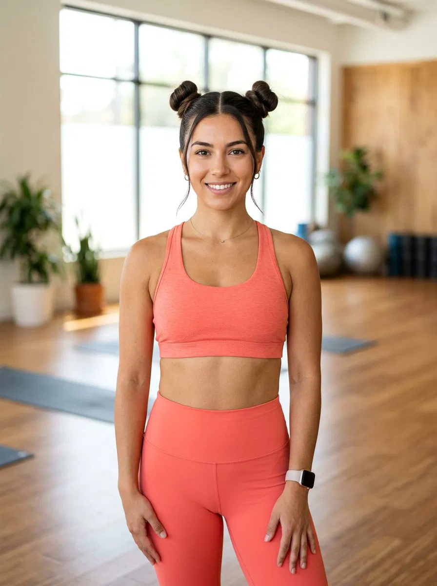20 Chic Yoga Bun With Middle Part Ideas for Your Session – Lovelyish