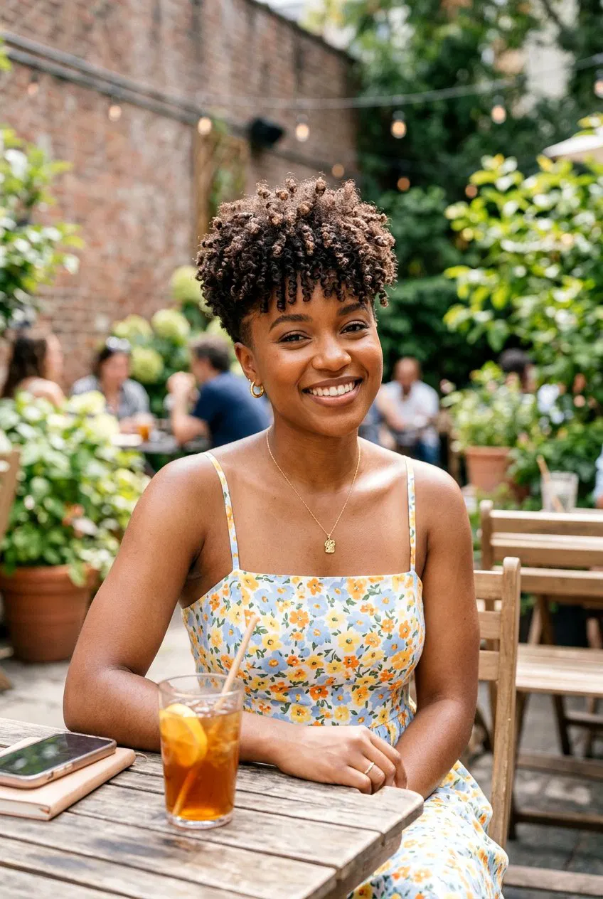 20 Edgy Black Women Curly Tapered Cut Ideas for Bold Style – Lovelyish