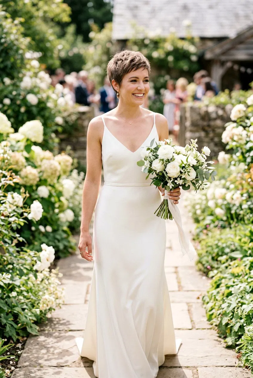 20 Elegant Bridal Hairstyle For Short Pixie Hair Ideas – Lovelyish