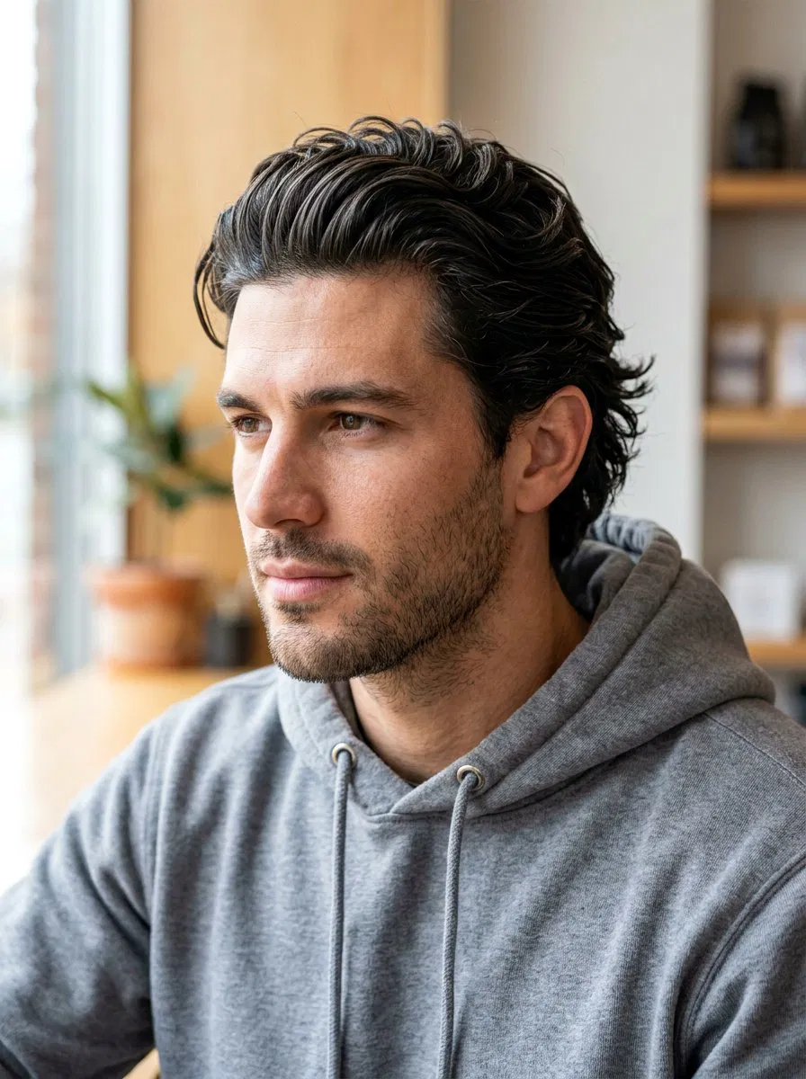 20 Most Stylish Slick Back for Wavy Hair Men Looks to Try Now – Lovelyish