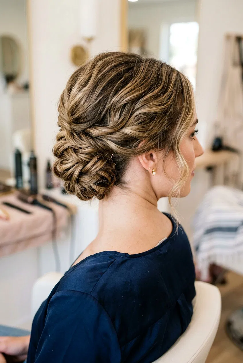 20 Elegant Textured Updo Hairstyles for Any Special Event – Lovelyish