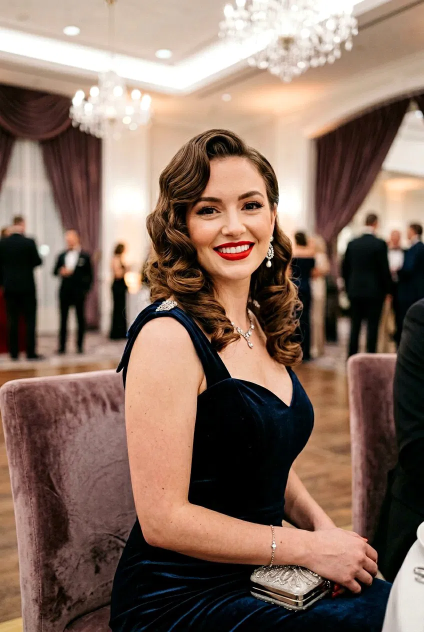 20 Birthday Hairstyle with Side Curls for a Chic Vibe – Lovelyish