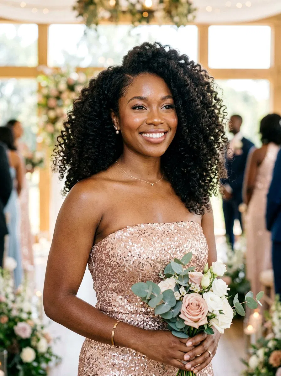 20 Gorgeous Wedding Hairstyles for Black Bridesmaids Ideas – Lovelyish