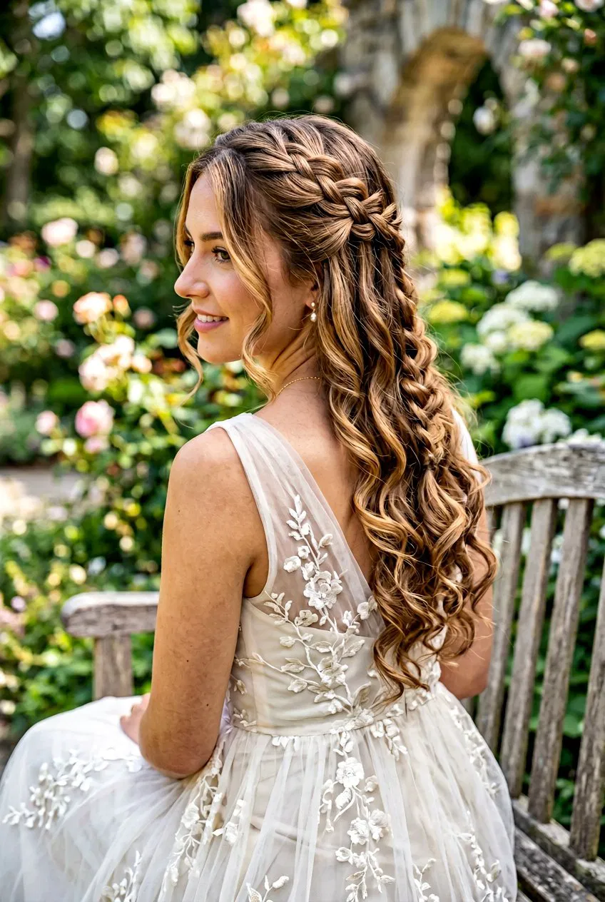 20 Best Bridal Hairstyle for Shoulder Length Curls Ideas – Lovelyish