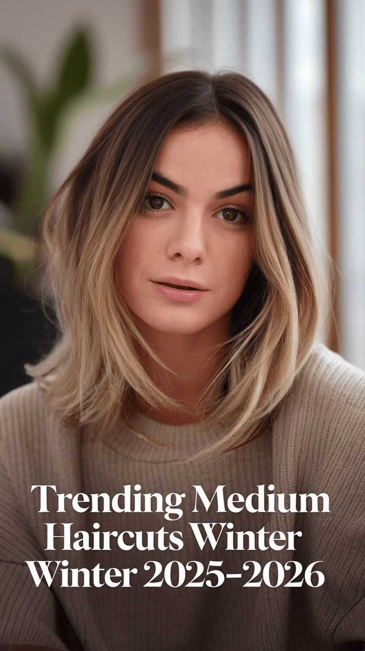 Trending Medium Haircuts Winter 2026–2026 | Shoulder-Length Styles