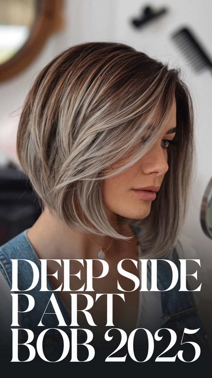 Deep Side Part Bob 2026 – 21 Stylish Ideas for Quickweave, Curls & More
