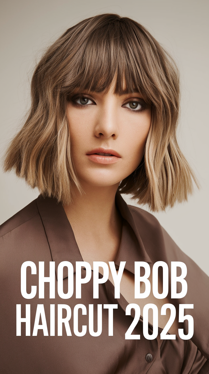 20 Choppy Bob Haircut Ideas for 2026 – Short, Shoulder Length, Bangs & More