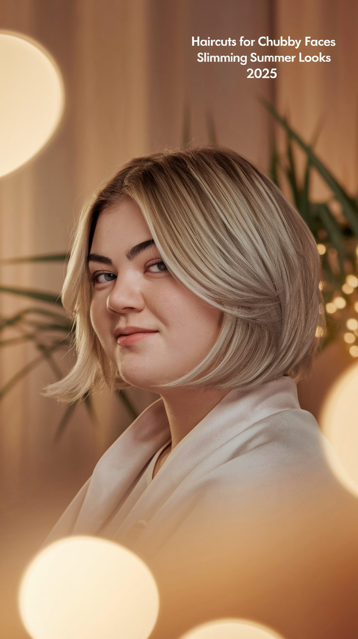Haircuts for Chubby Faces – 21 Slimming Summer Looks 2026 for All Hair Types